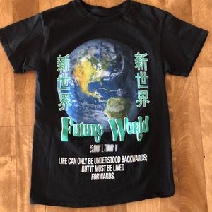 Pacsun future world shirt men’s size S